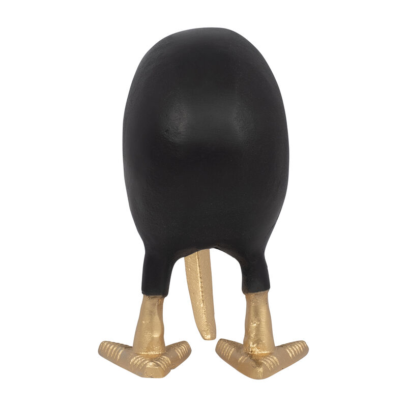 Metal 8" Kiwi Mom, Black/Gold image number 3