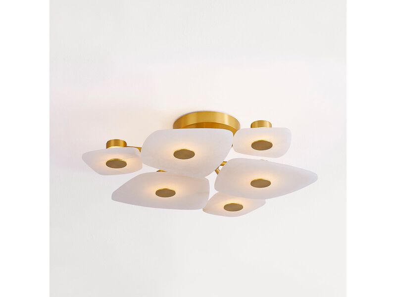 Holmdel Semi Flush Mount Light image number 1