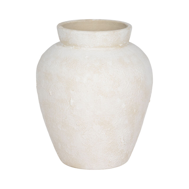 11" Textured Terracotta Vase image number 2