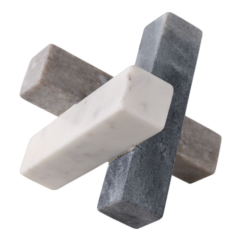 6x6" Marble Abstract Jack image number 1