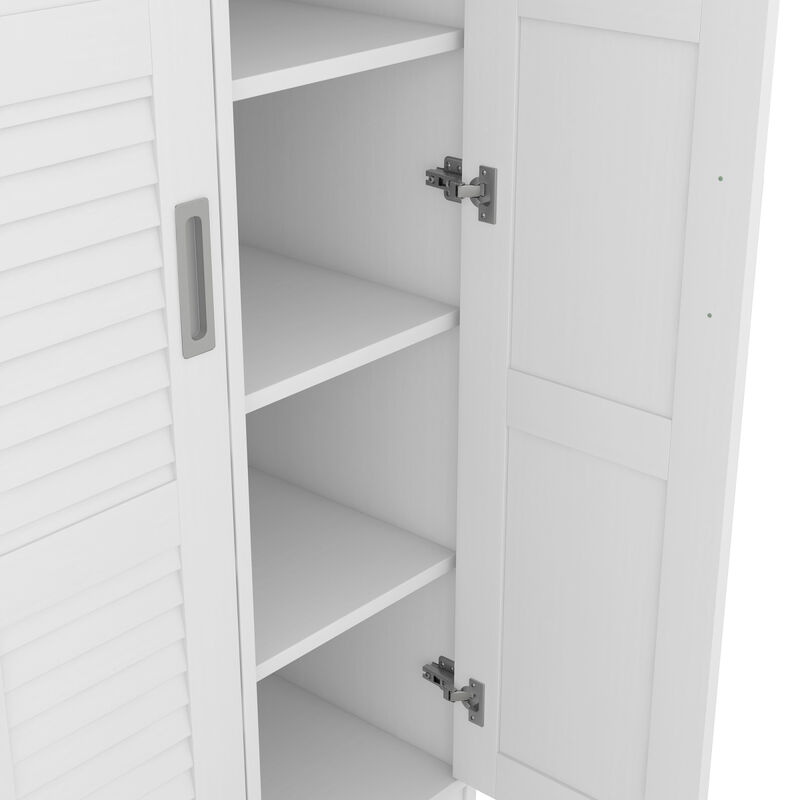 Streamdale 3-Door Shutter Wardrobe With Shelves