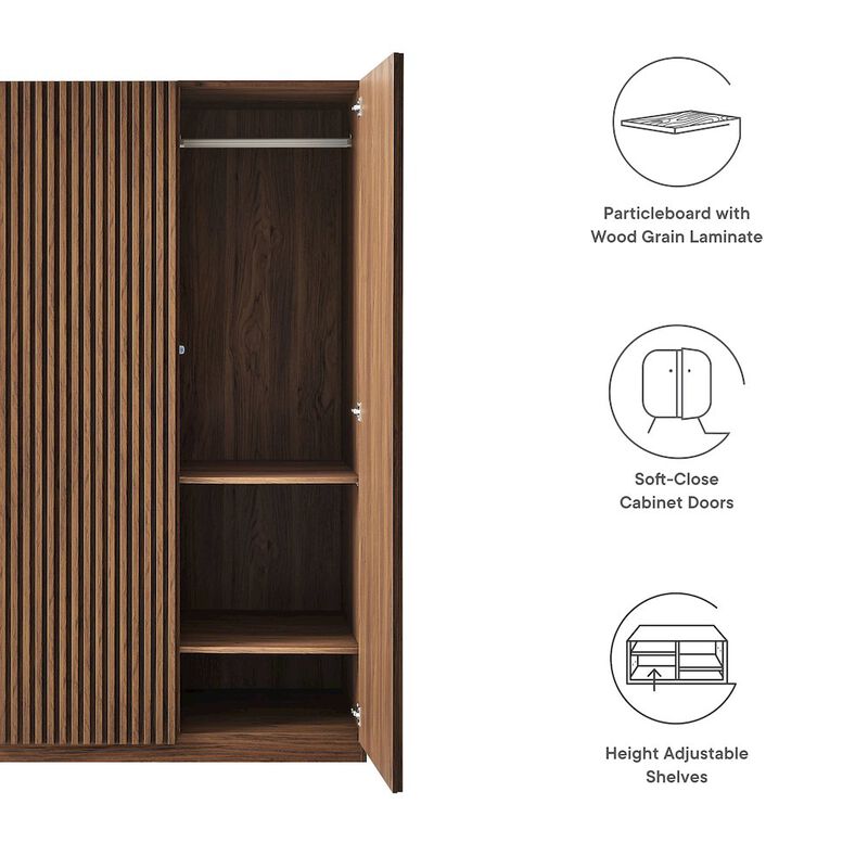 Render 2-Door Wardrobe Closet image number 1