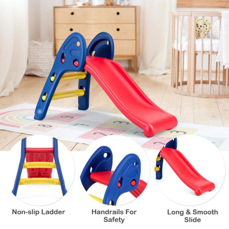 Hivvago 2 Step Children Folding Plastic Slide