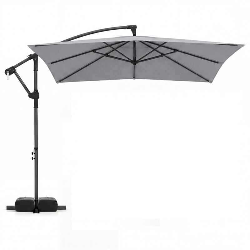 ace hardware patio umbrella lights HOMLUX 10' Scalloped Edge Patio Market Umbrella with Lights, Tilt  Adjustment, 8 Ribs : Target