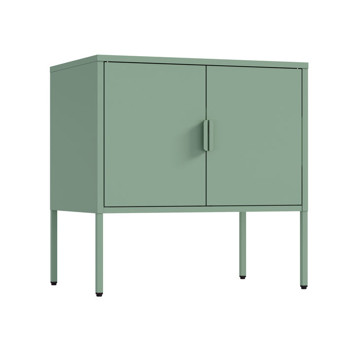 Ava Green Accent Cabinet