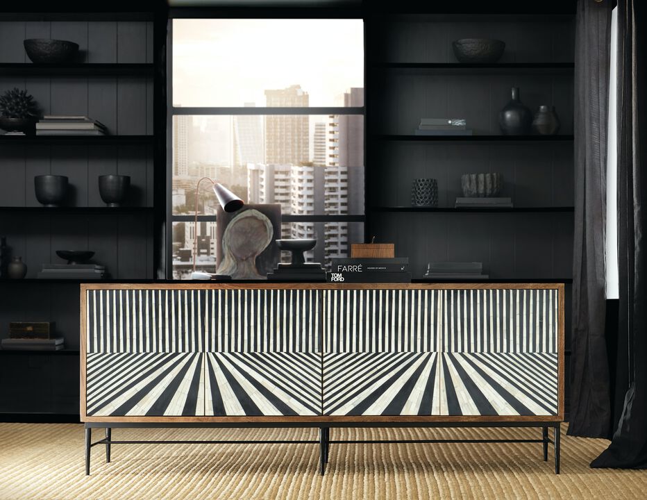 Commerce & Market Linear Perspective Credenza
