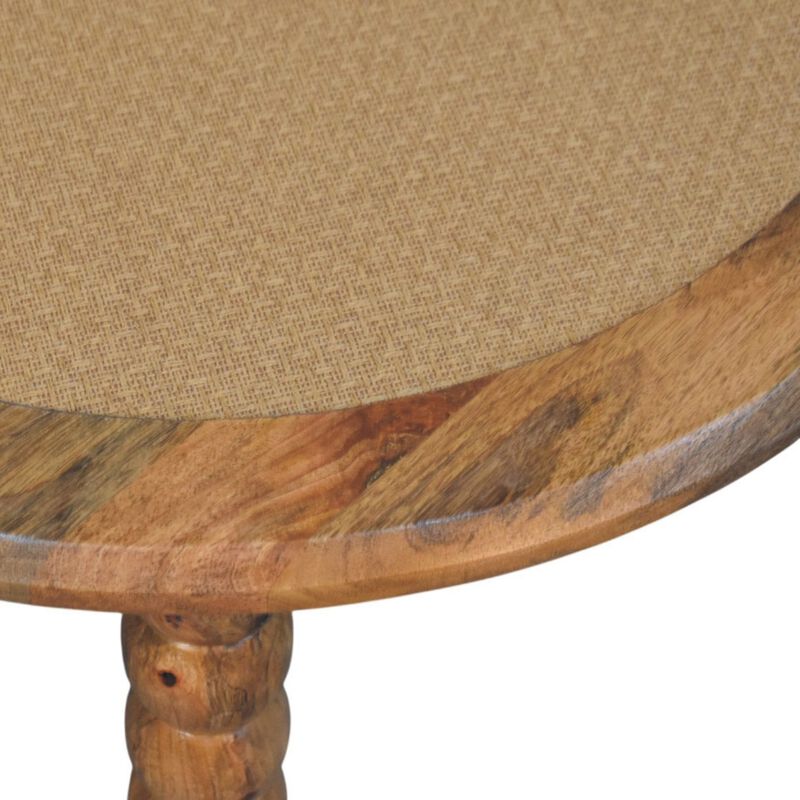 Artisan Furniture Solid Wood Spindle Rattan Coffee Table , Brown image number 5