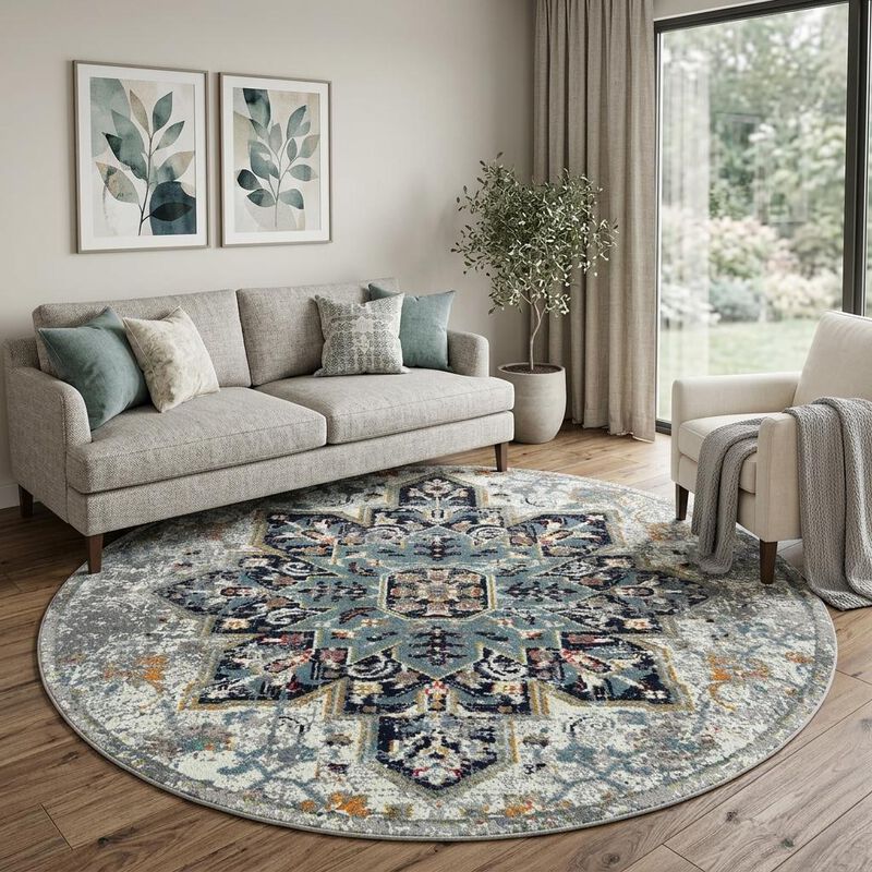 HomeRoots Area Rug image number 1