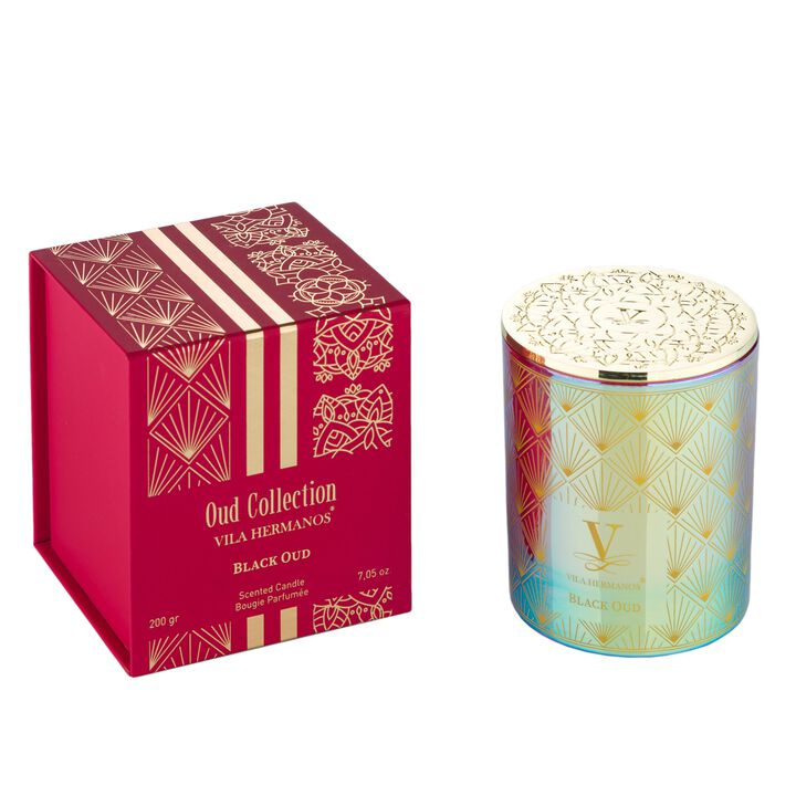 Candle in Jar OUD COLLECTION Black Oud Red Jar 200gr