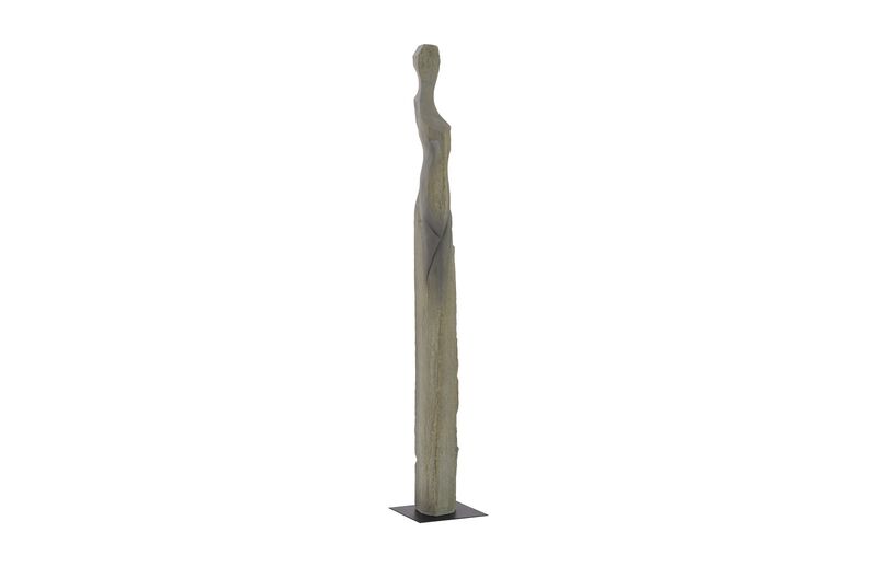 Cast A Women Sculpture Splinter Stone
