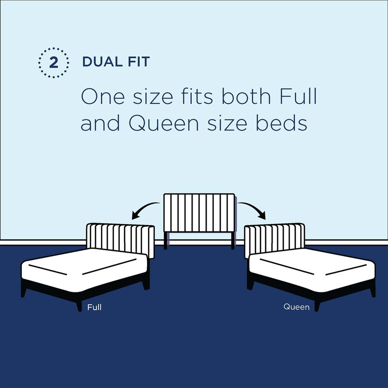 Modway - Alyson Angular Channel Tufted Performance Velvet Full / Queen Headboard image number 8