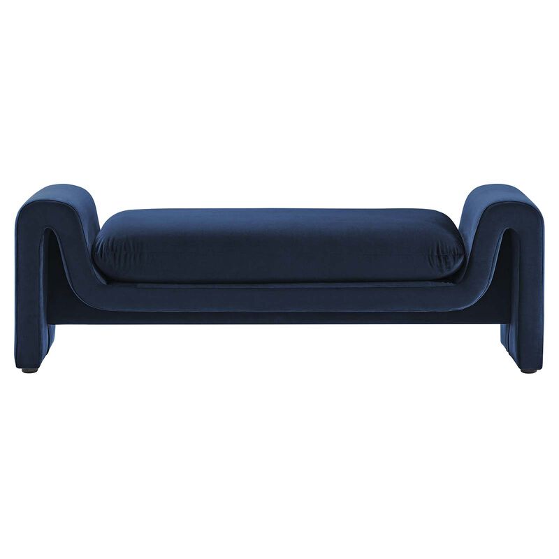 Waverly Performance Velvet Bench