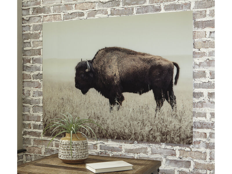 Brutus Bison Wall Art image number 1