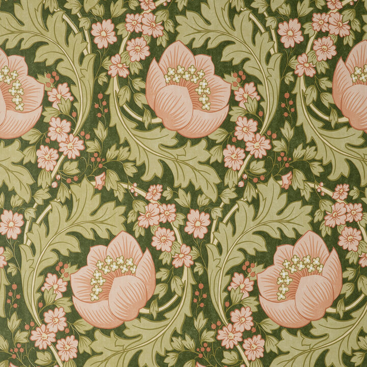 Claes Pink Floral Wallpaper