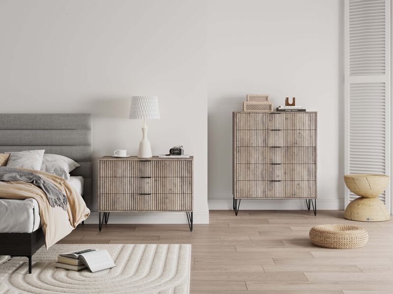 Dumbo Bedroom Set in Gray image number 1