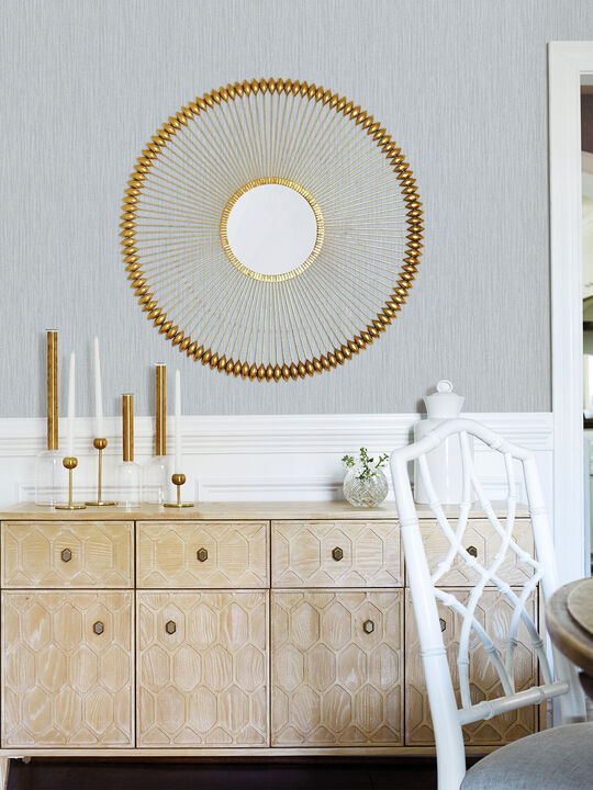 Abel Light Blue Textured Wallpaper