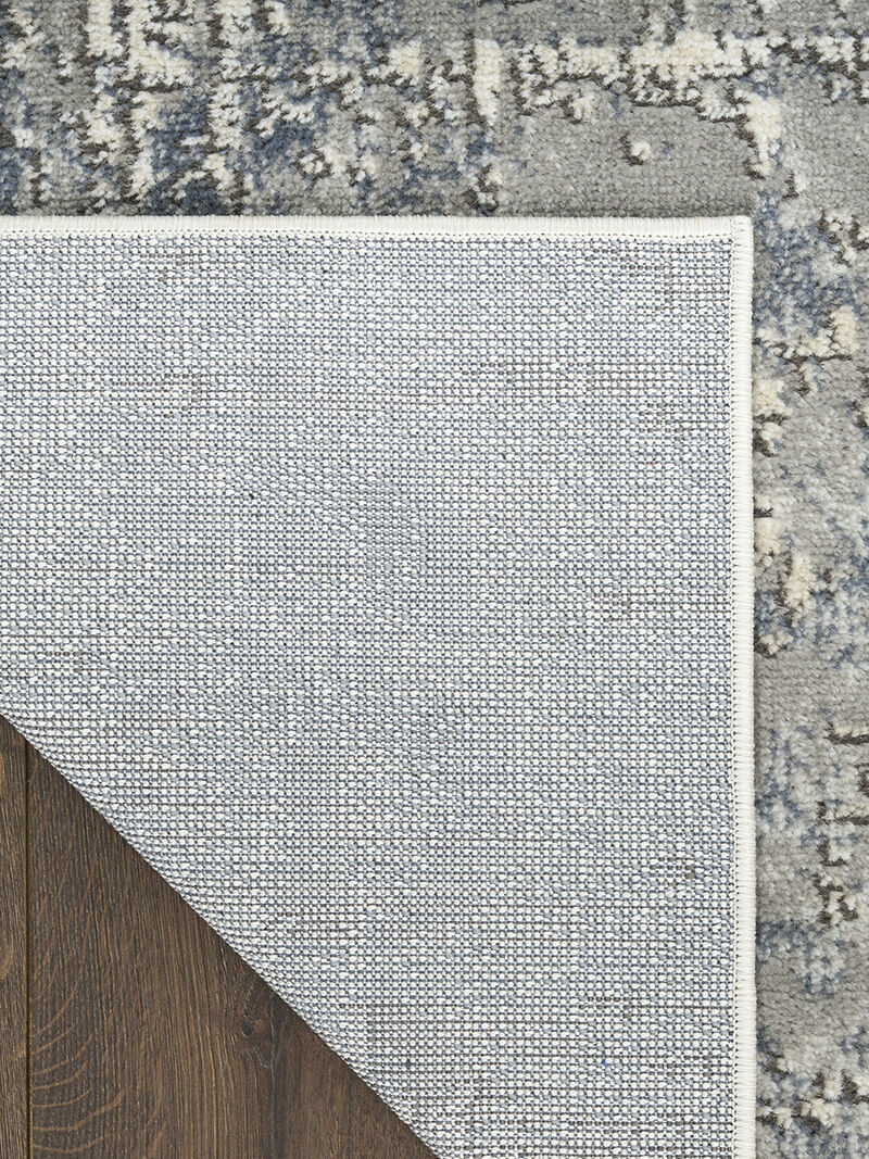 Quarry QUA17 Dark Gray 2'2" x 3'9" Rug