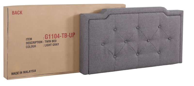 Deb Jewel Tufted Twin Panel Bed