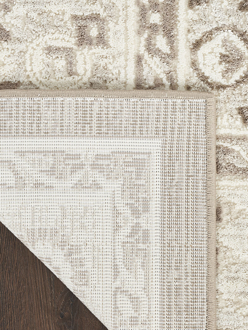 Eco Cycle ECY04 Ivory/Mocha 9' x 12' Rug