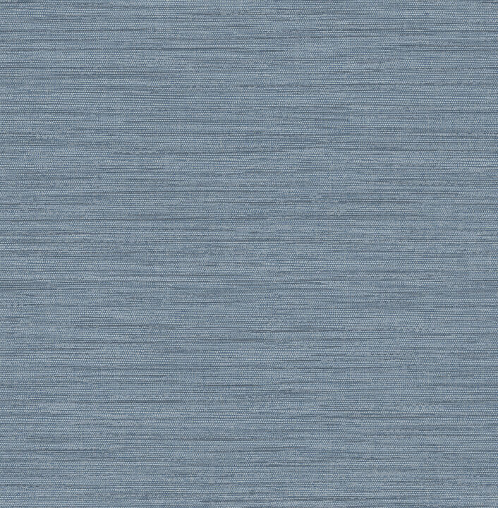 Sheehan Denim Faux Grasscloth Wallpaper