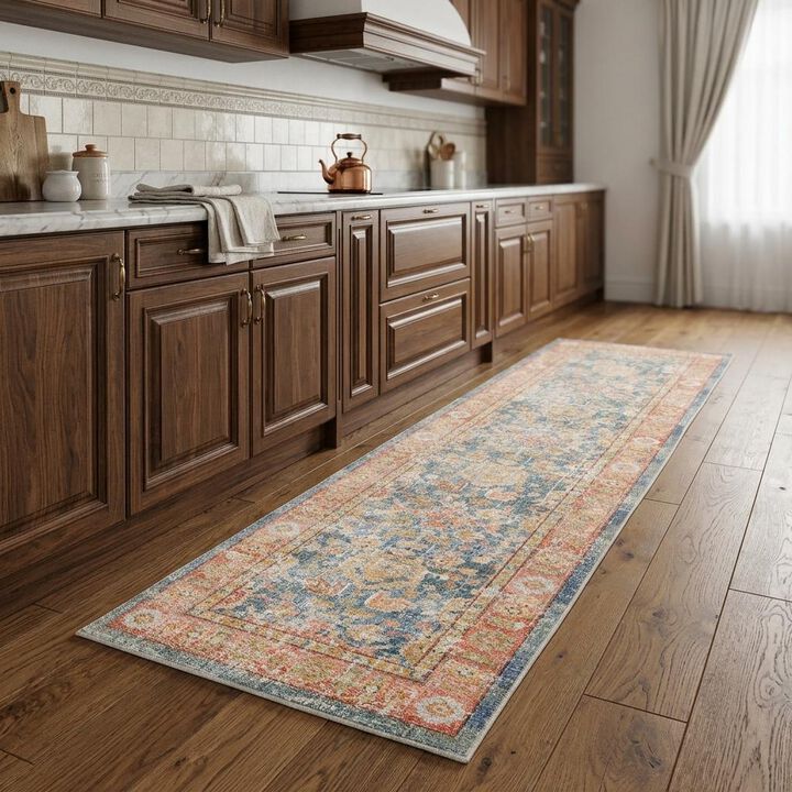 HomeRoots Oriental Runner Rug
