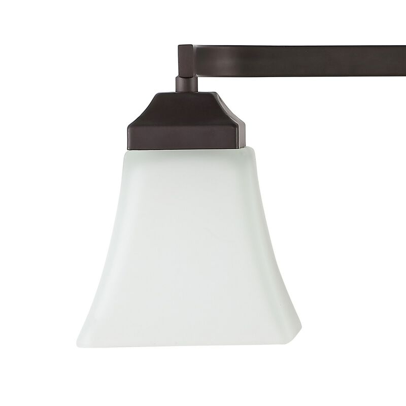 Staunton Iron/Glass Modern Cottage LED Vanity Light