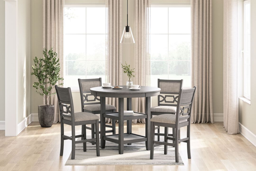 Wrenning 5-Piece Counter Height Dining Set