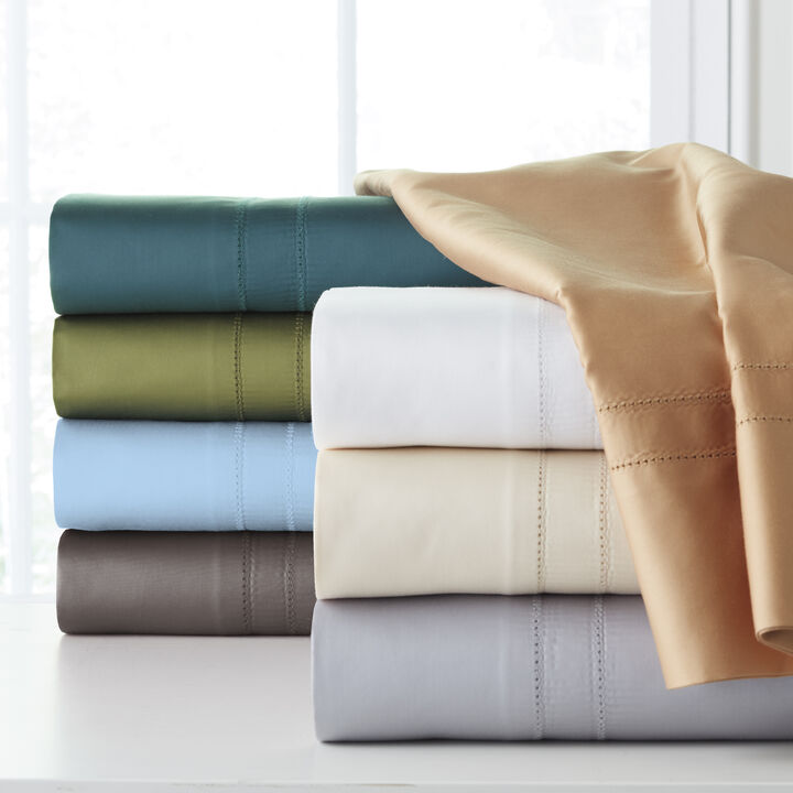 Pointehaven 620 Thread count Long staple cotton deep pocket oversized 4 pc sheet set