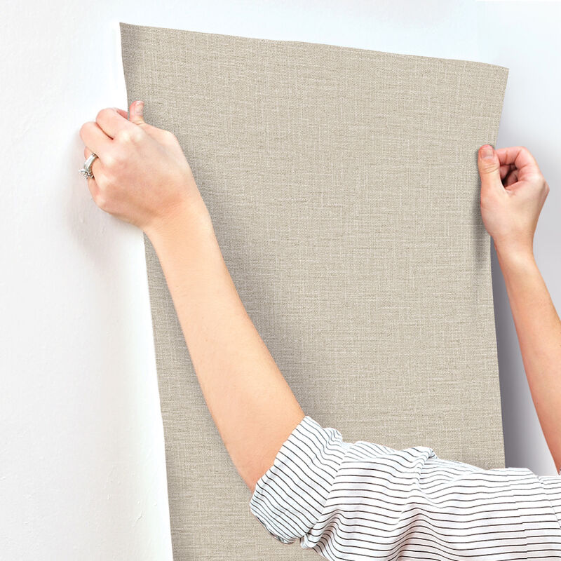 Loom Wheat Gray Wallpaper (Set of 2) image number 2