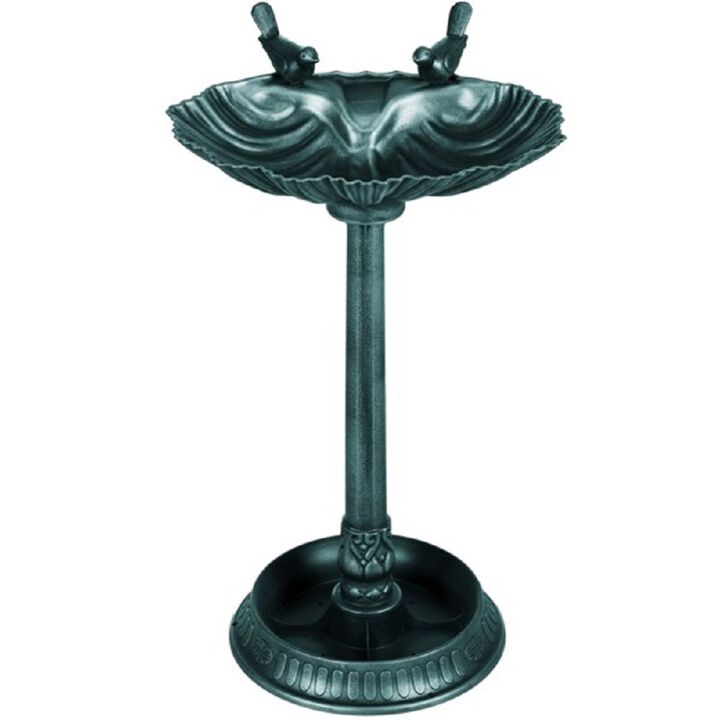 Decorative Bird Bath and Feeder Bowl &ndash; Perfect for Outdoor Gardens and Yards