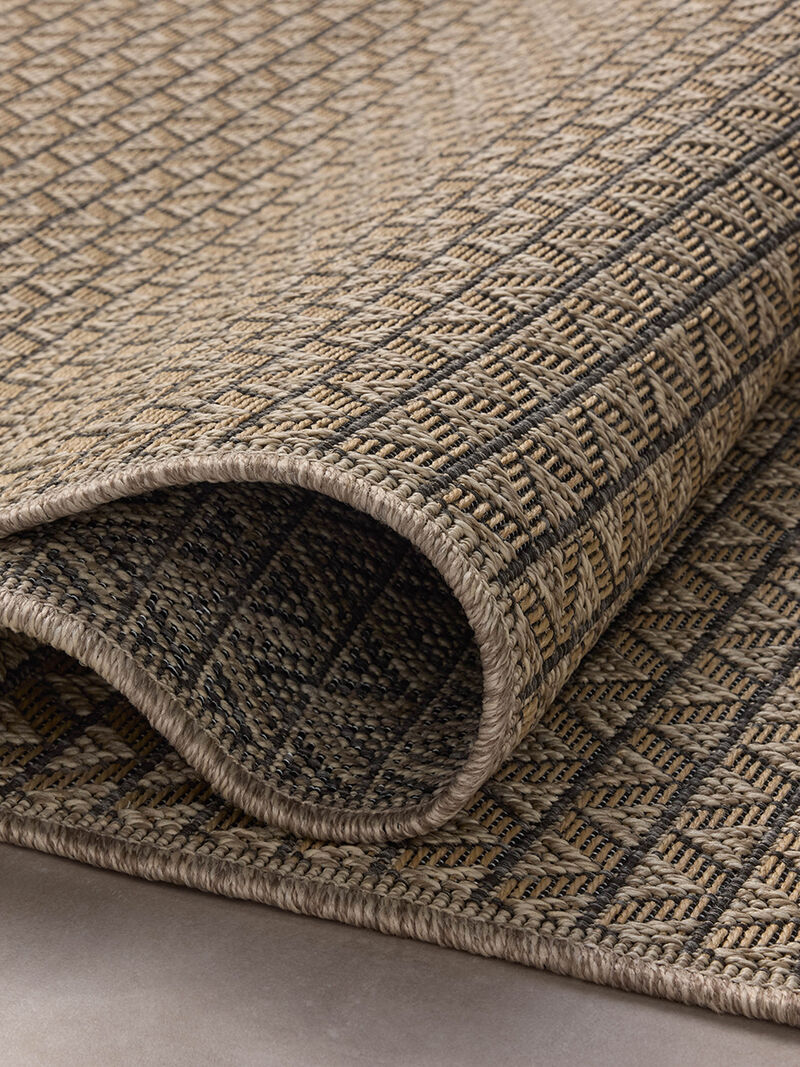 Providence PRC05 Natural/Graphite 7'6" x 10' Rug by Chris Loves Julia x Loloi