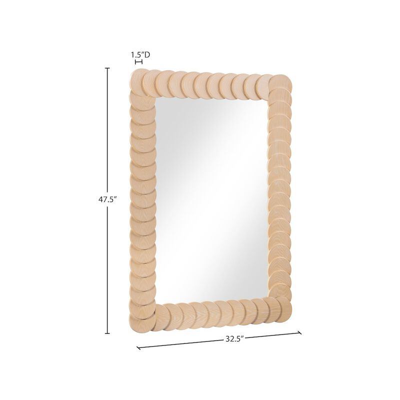 Meridian Furniture Revolve Black Mirror