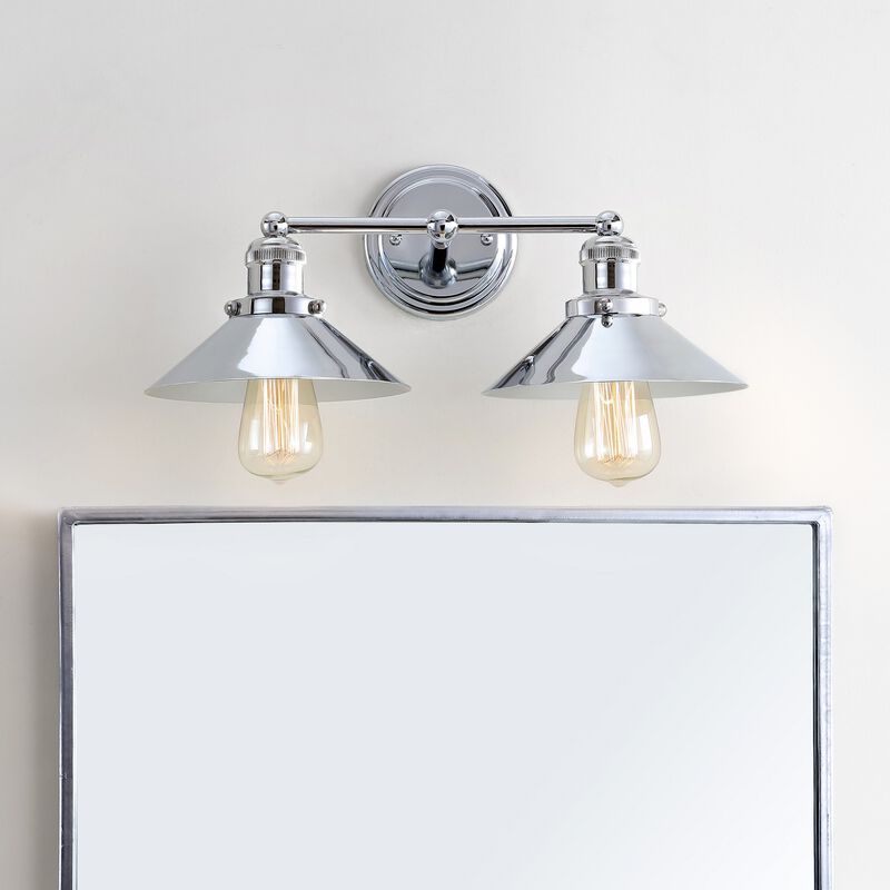 July Industrial Farmhouse Metal Vanity Light