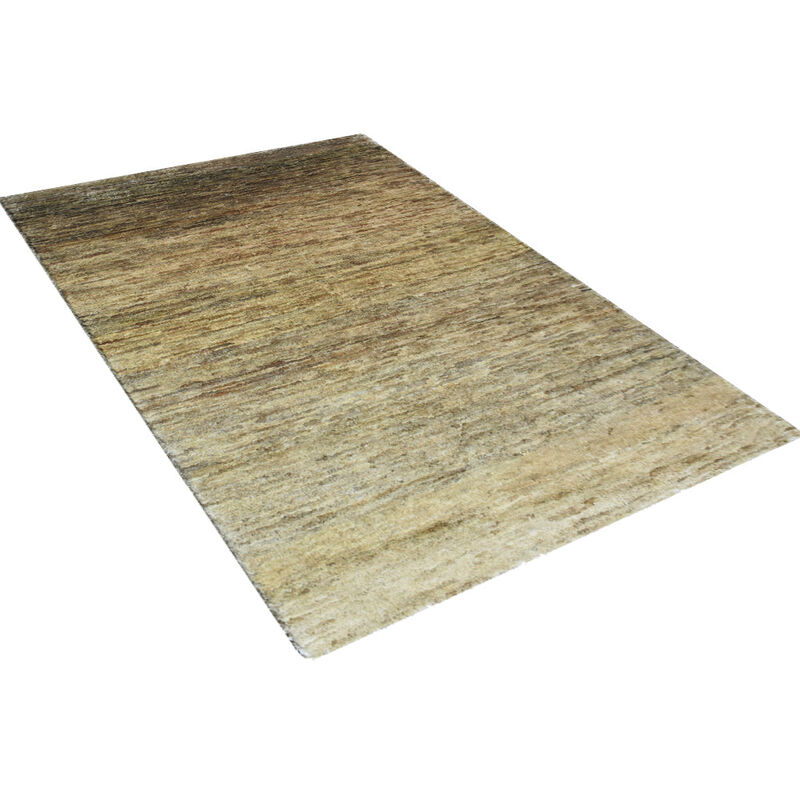 HAND KNOTTED JUTE ECO-FRIENDLY Contemporary AREA RUGS  - 5'x8', Rectangle Shape, Beige Color, Contemporary, High Pile, Natural Fiber, Outdoor Indoor Handmade Area Rugs for Living Room (J00035)