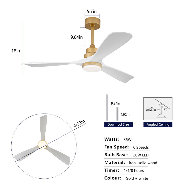 Modern Ceiling Fan image number 2