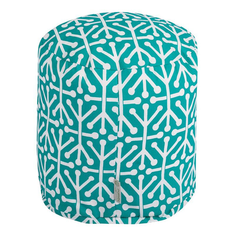 Majestic Home Goods Pouf Aruba Pacific