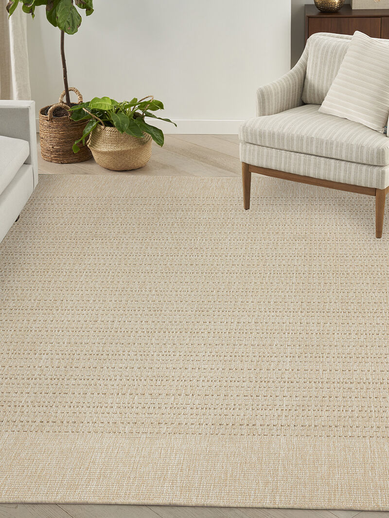 Tulum TLM01 Cream 9' x 12' Rug image number 5