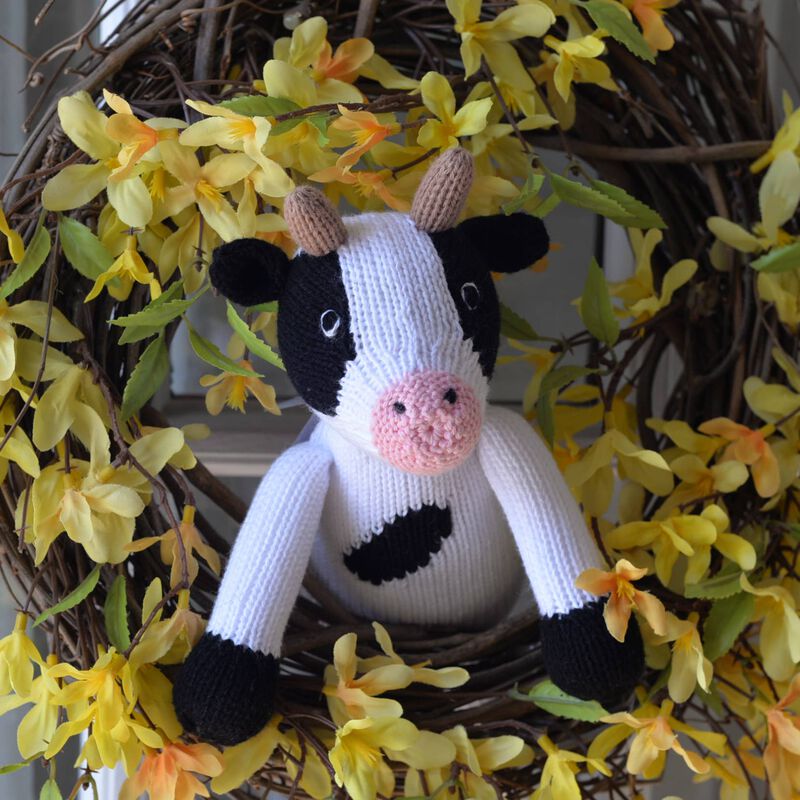 Handmade Knit Cow image number 5