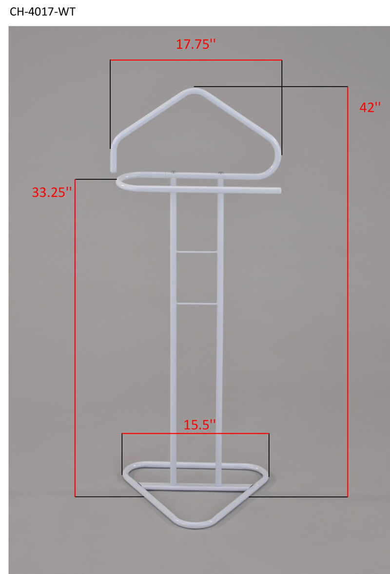 Kings Brand Furniture - Kalblins Metal Clothing Wardrobe Suit Valet Rack Stand