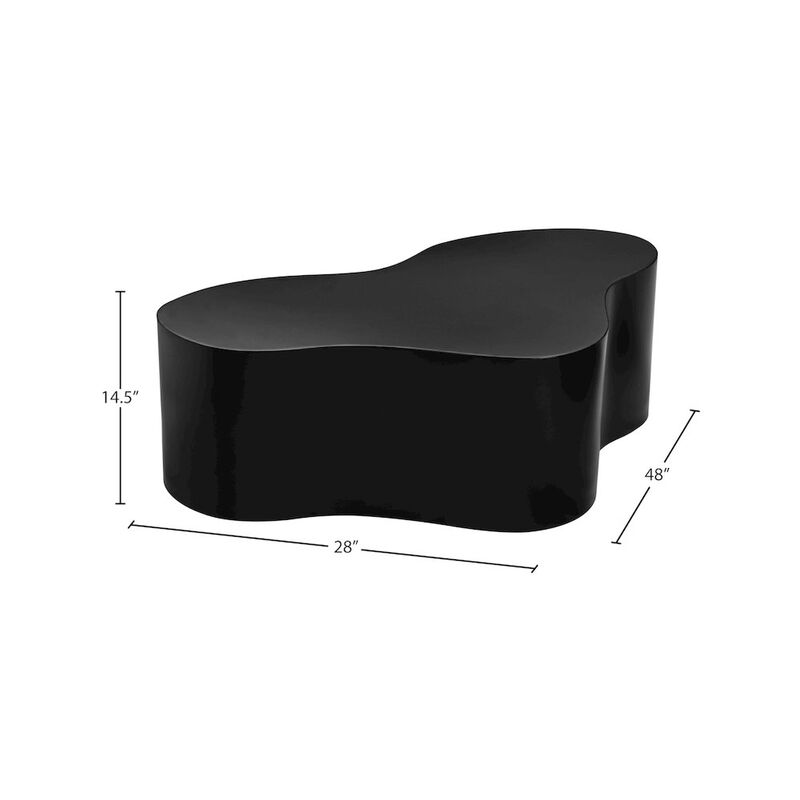 Meridian Furniture Tevere Black Coffee Table