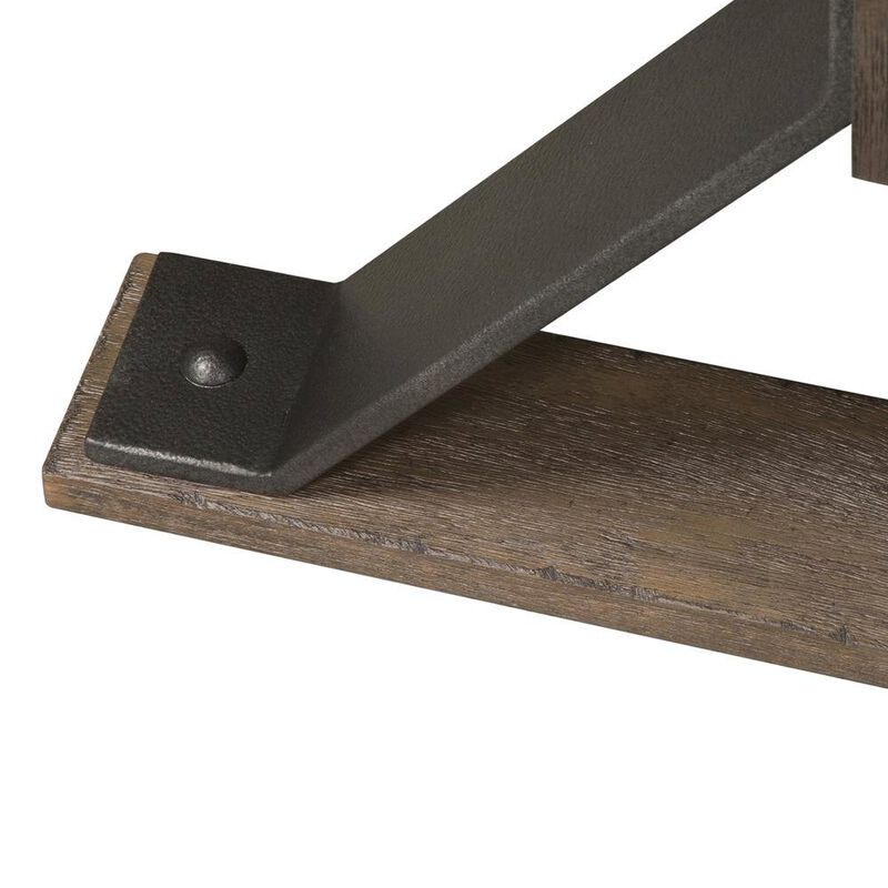 Starlight Canyon Home Brown Rectangular Coffee Table &ndash; Elegant Living Room Center Table Design