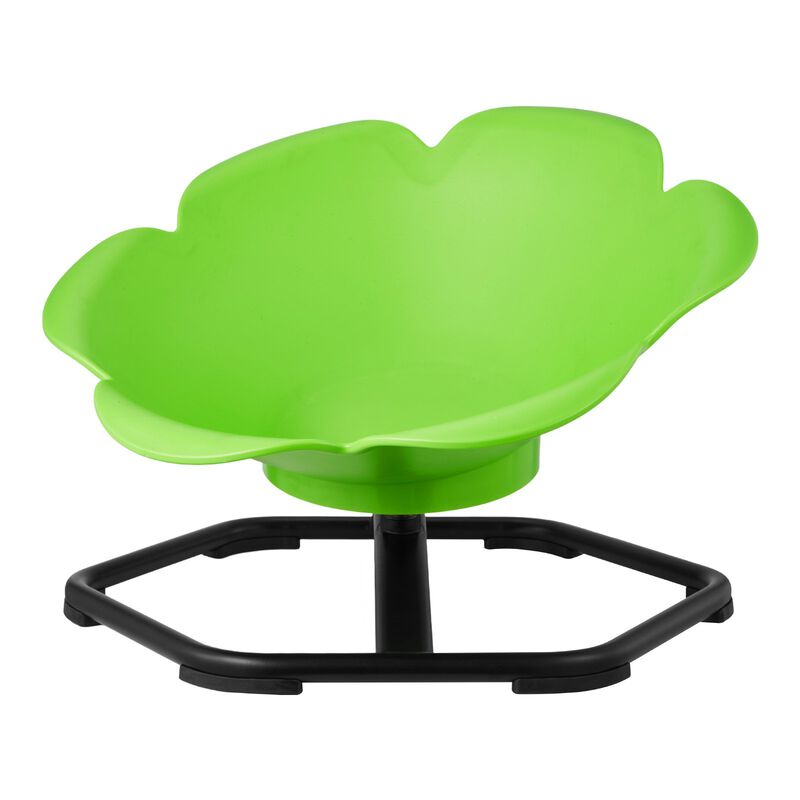 Toddler Sensory Swivel Chair Cylinder Shape Spin Seat with Metal Base image number 0