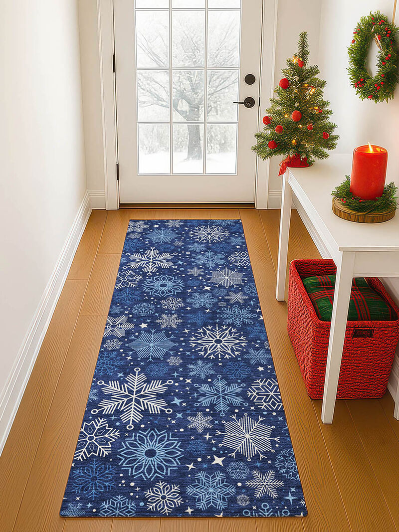 Merry & Bright MY25 Navy 2'3" x 7'6" Rug