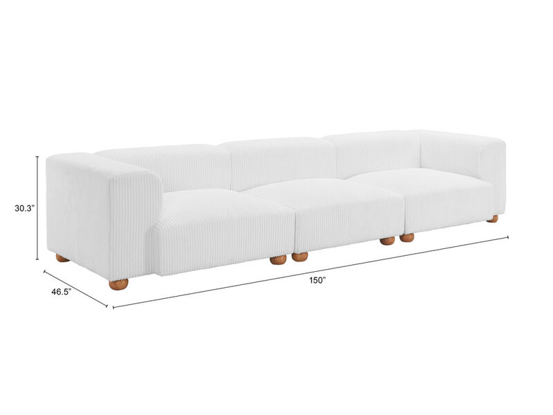 Tayte Sofa White