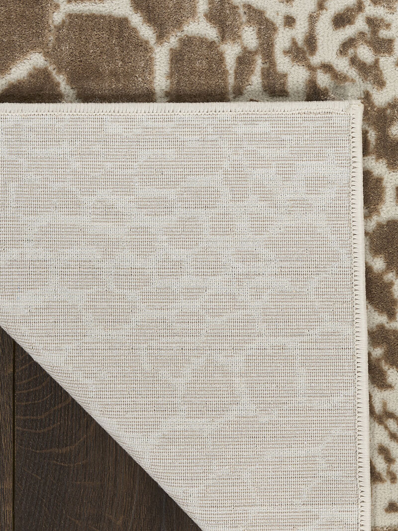 Desire DSR08 Camel/Silver 3'11" x 5'11" Rug