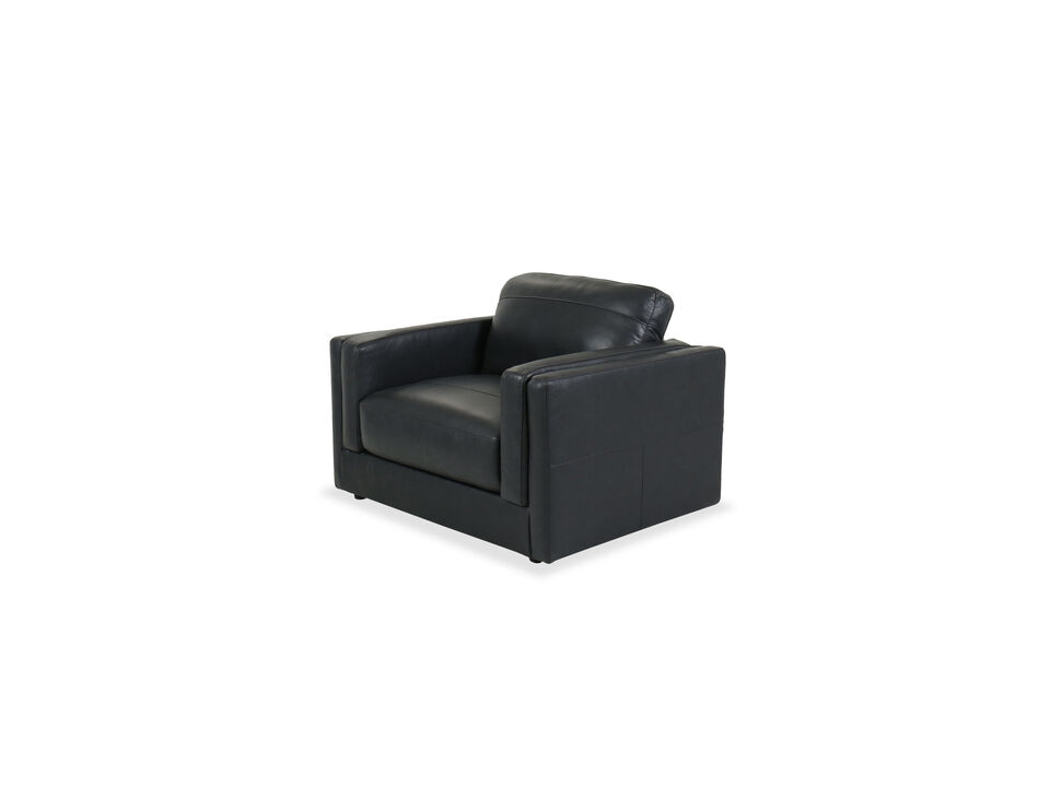 Amiata Oversized Leather Chair