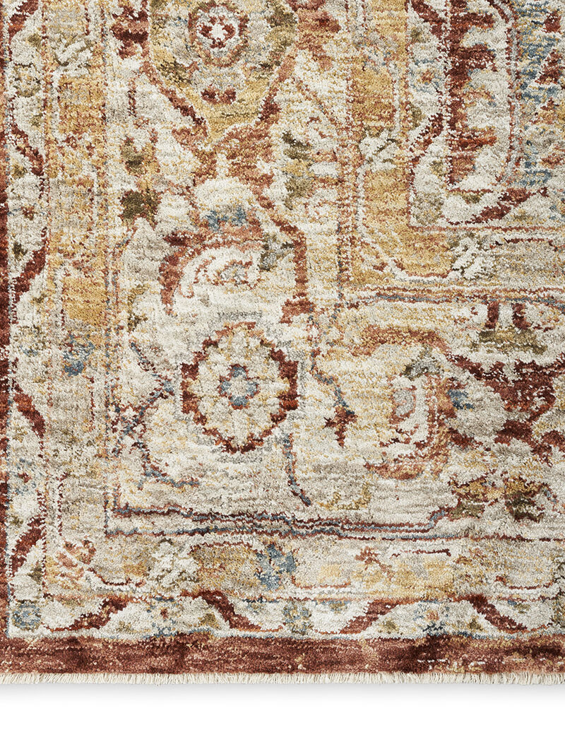 Sahar SHR02 Rust 7'10" x 10'4" Rug