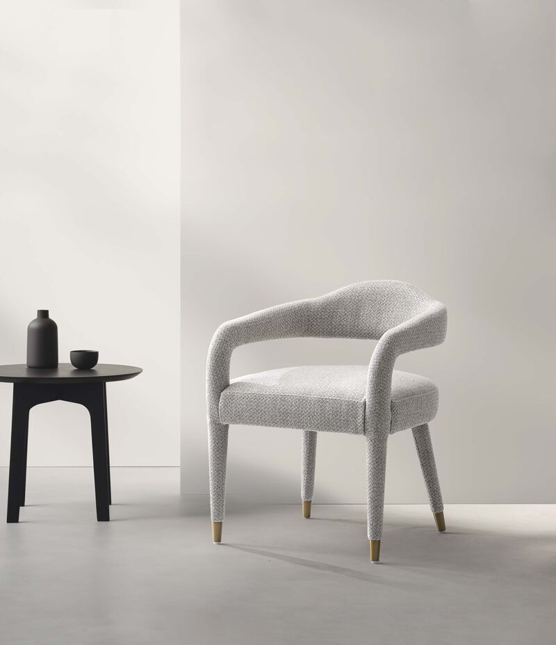 Aspen Gray Dining Arm Chair