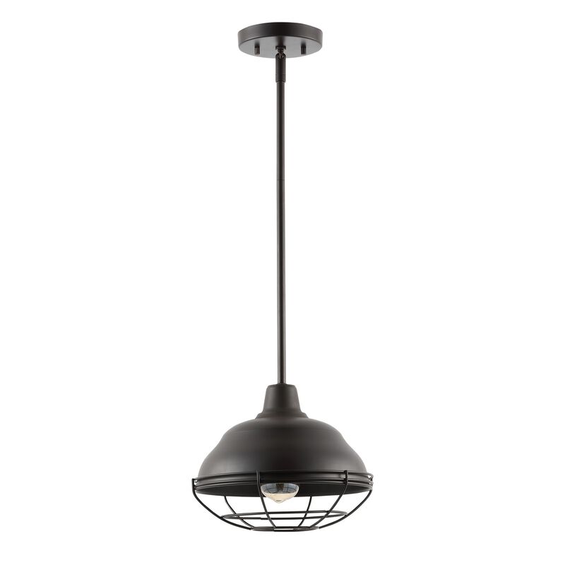 Levi Industrial Farmhouse Iron LED Pendant