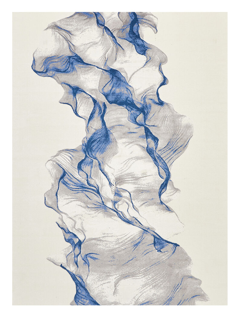 Twilight TWI27 Ivory/Blue 8' x Round Rug